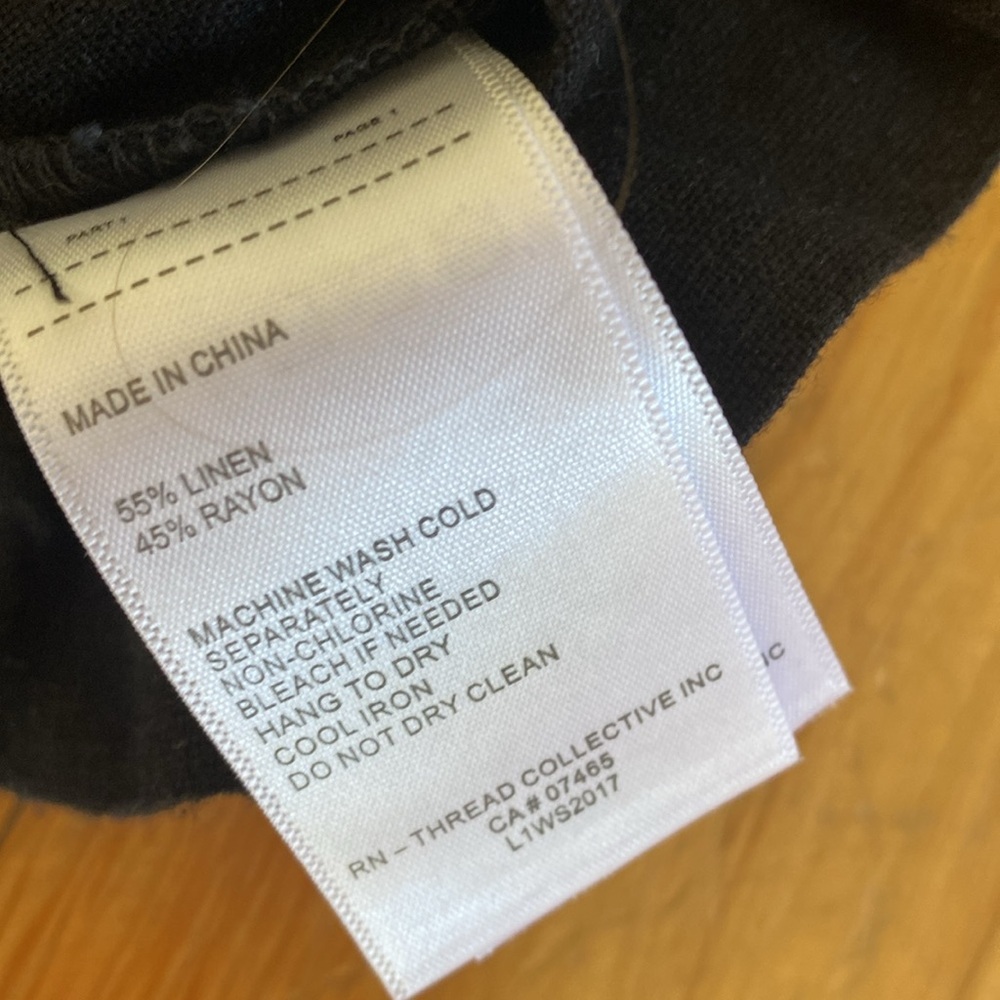 Laundry by Shelli Segal Black Linen Blend High Waist Pull On Shorts Small‎ - Picture 3 of 4